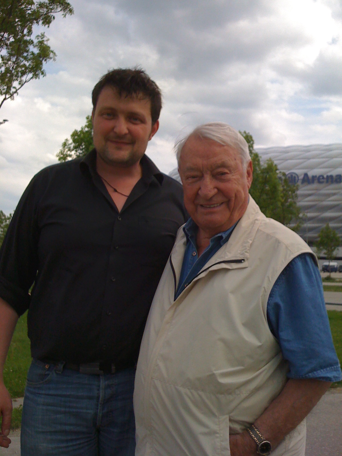 Hugo Strasser und Marco Plitzner -erstes Treffen 2010