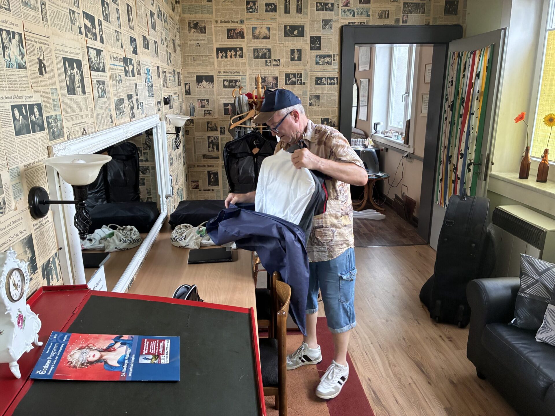 Stan in der Garderobe