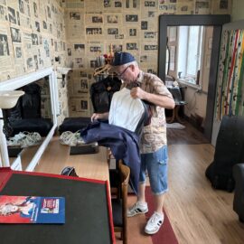 Stan in der Garderobe