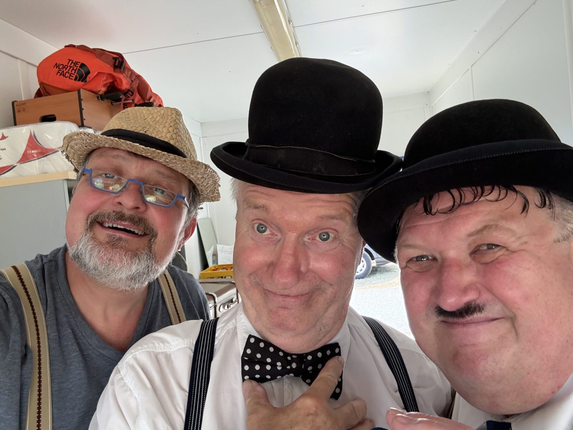 Marco mit Stan und Olli